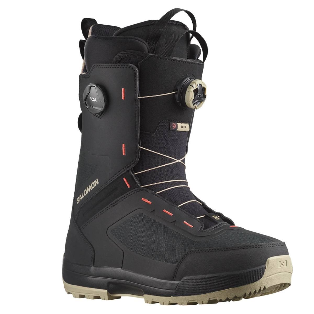 Echo Dual BOA Spray Green Black Hot Coral\n Salomon