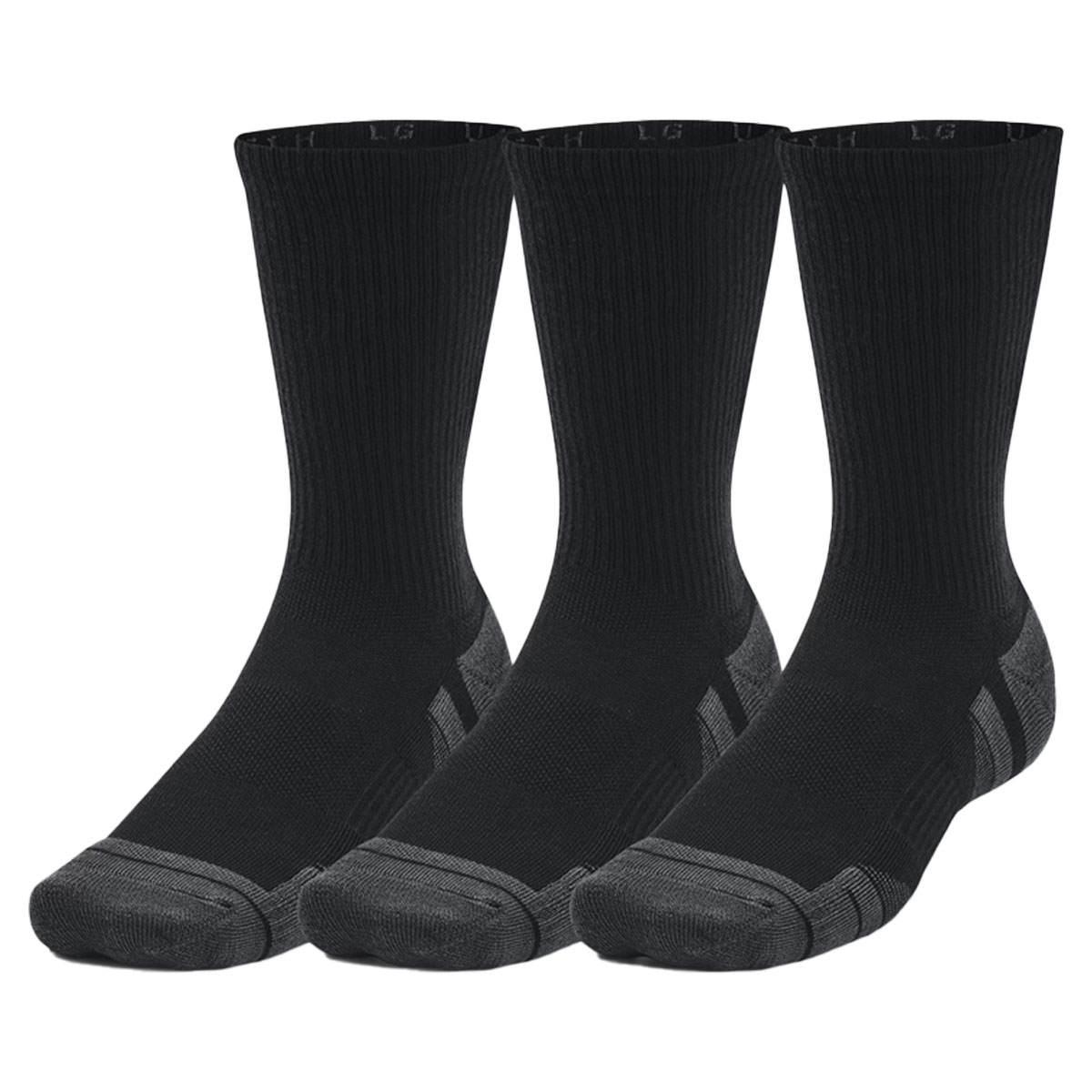 Ua performance tech crew unisex blk jet gray