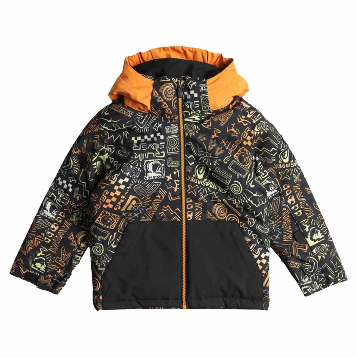 Qs little mission kids jacket shatter celery green