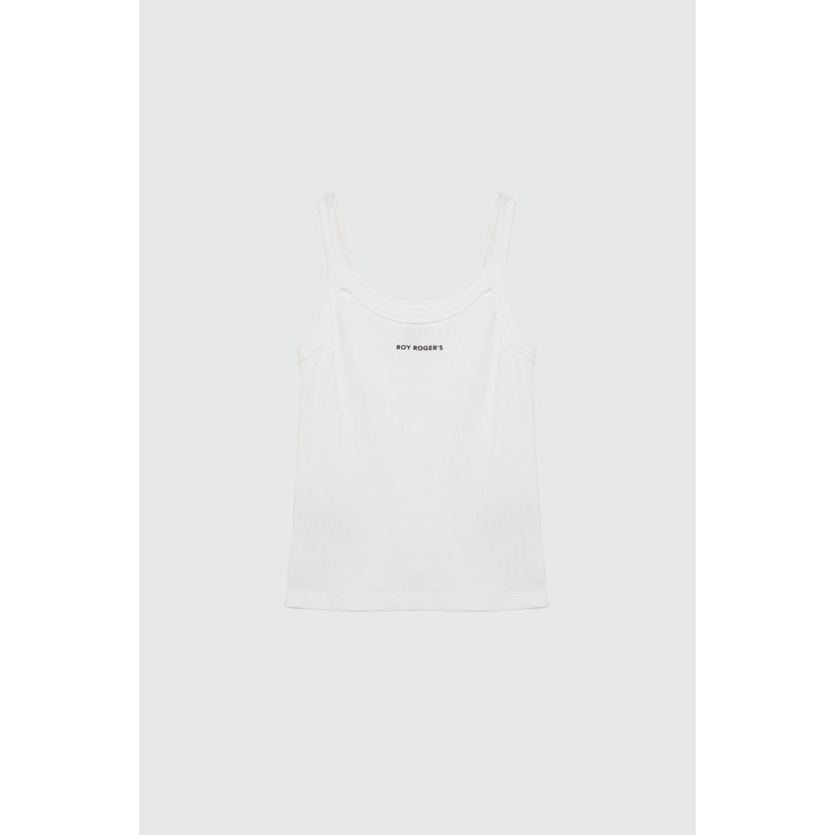Tank top woman white