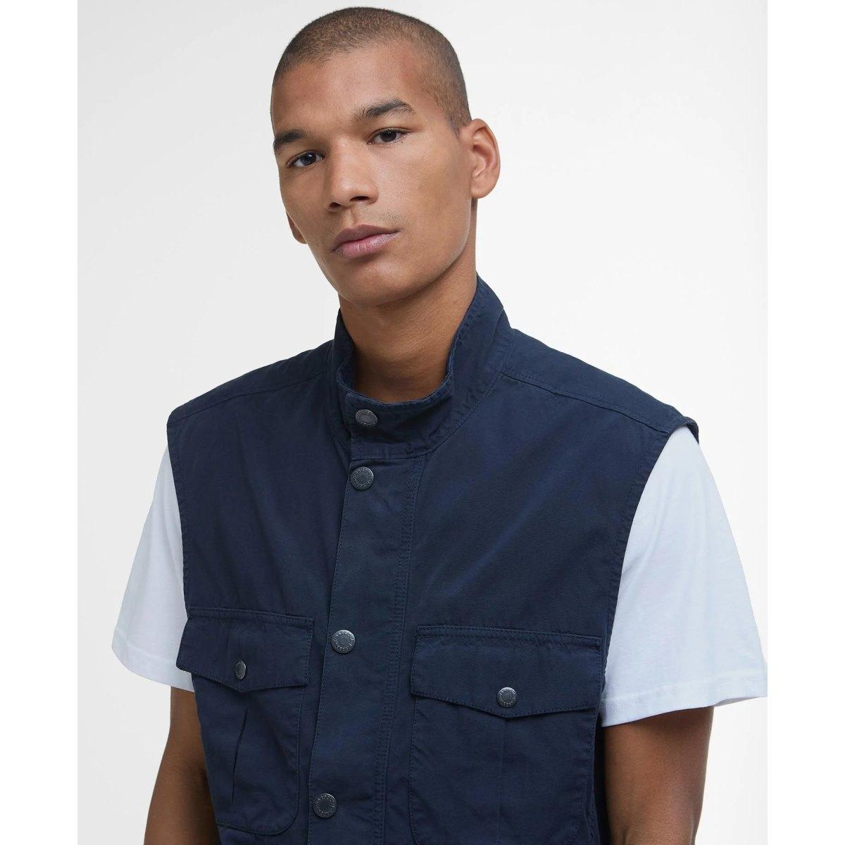 Corbridge gilet navy