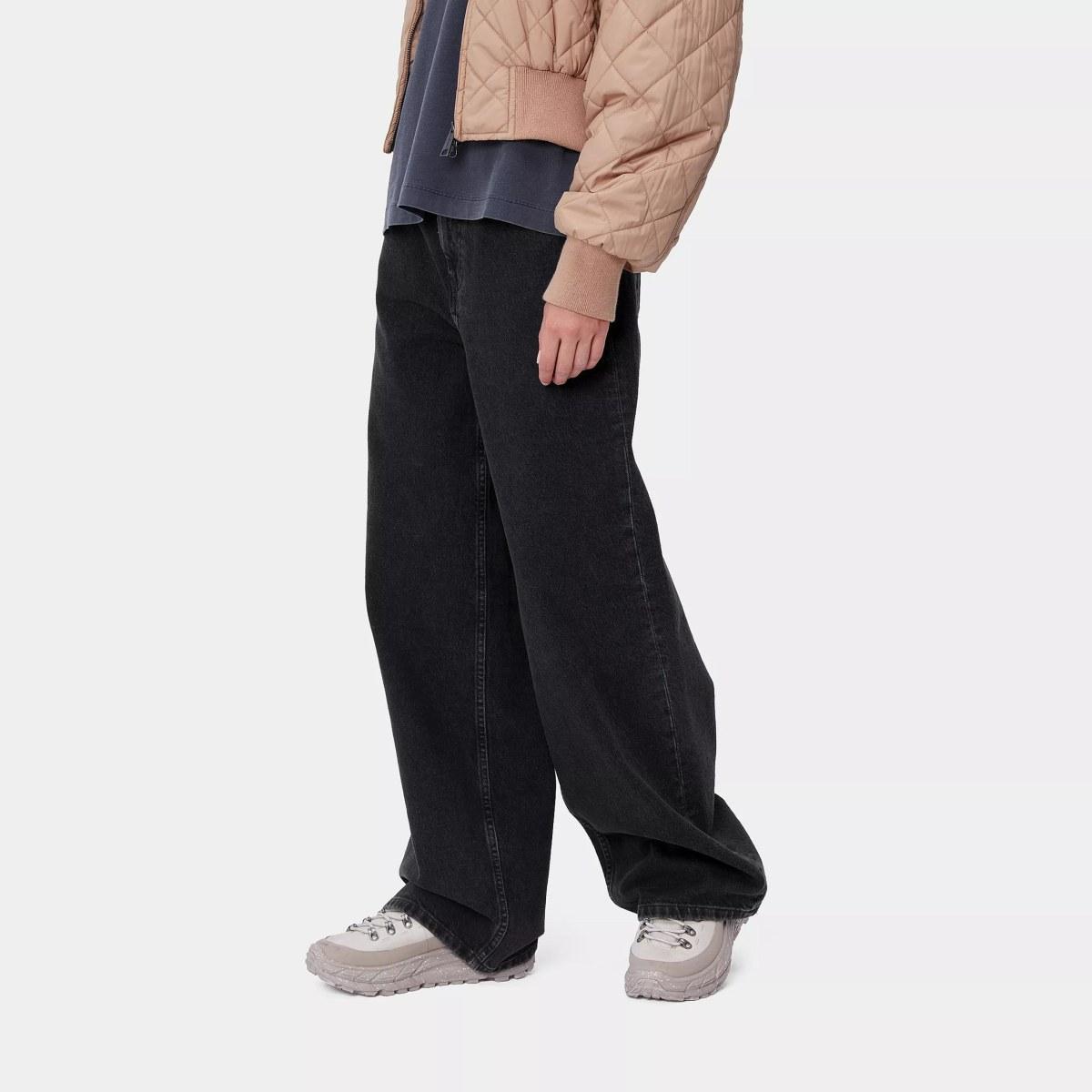 W jane pant fairfield black heavy stone washed