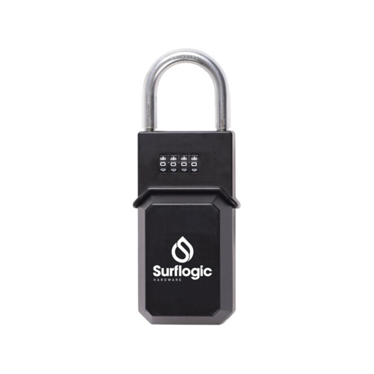 Surf logic padlock black