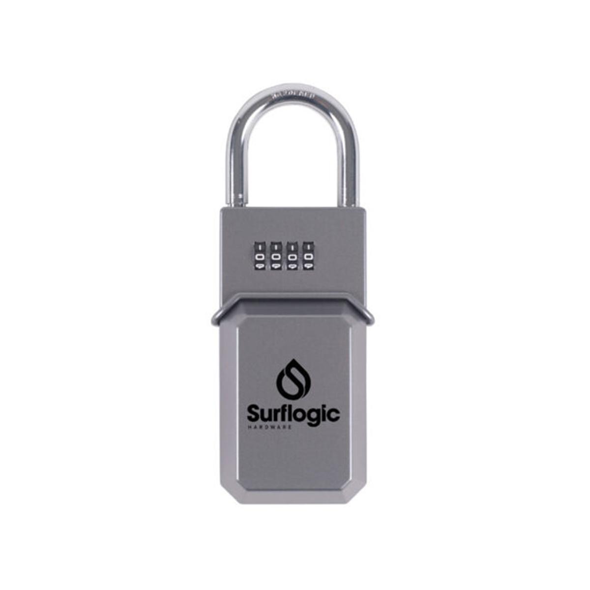 Surf logic padlock black
