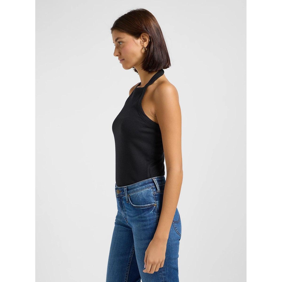 Open Back Halter Top Lee