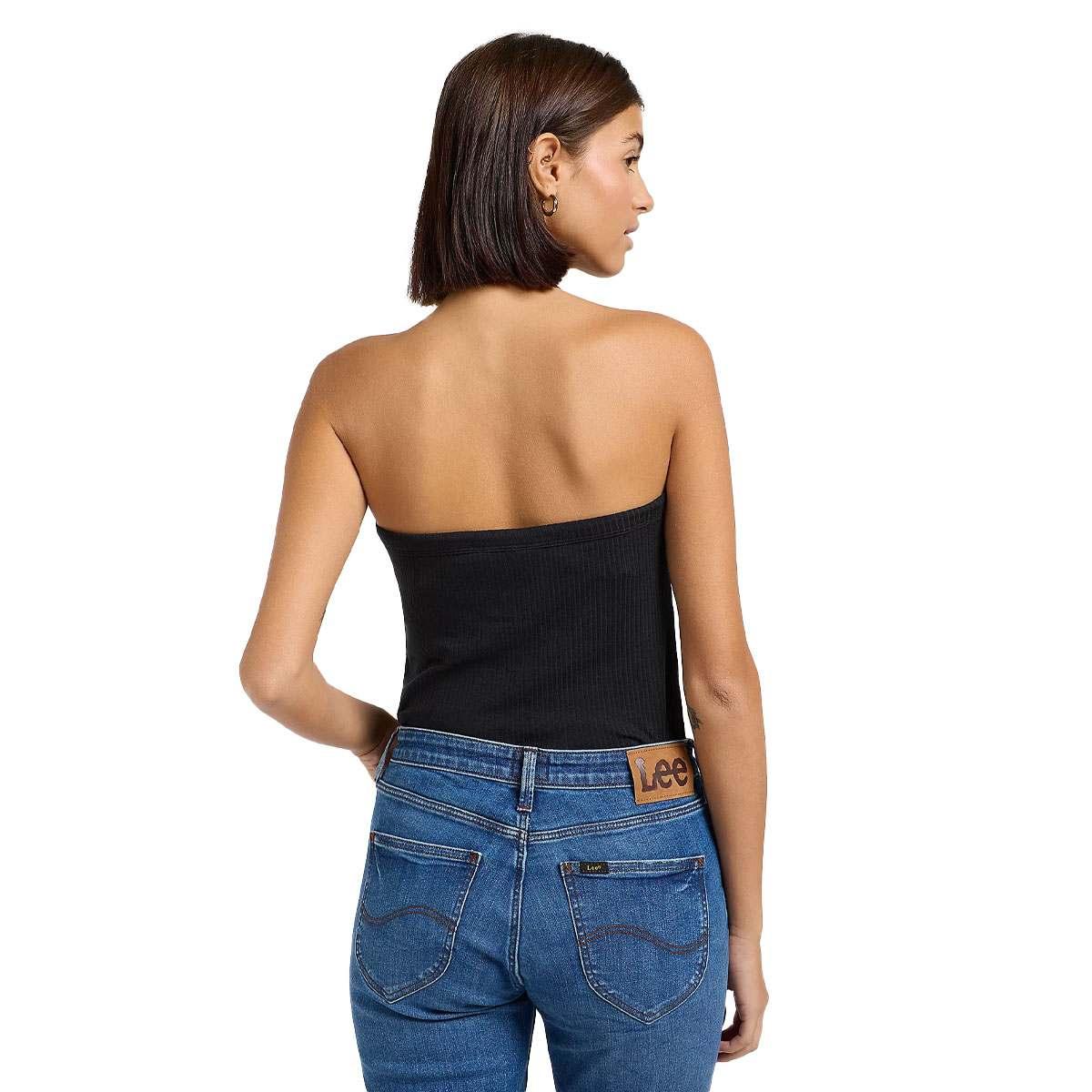 Open Back Halter Top Lee