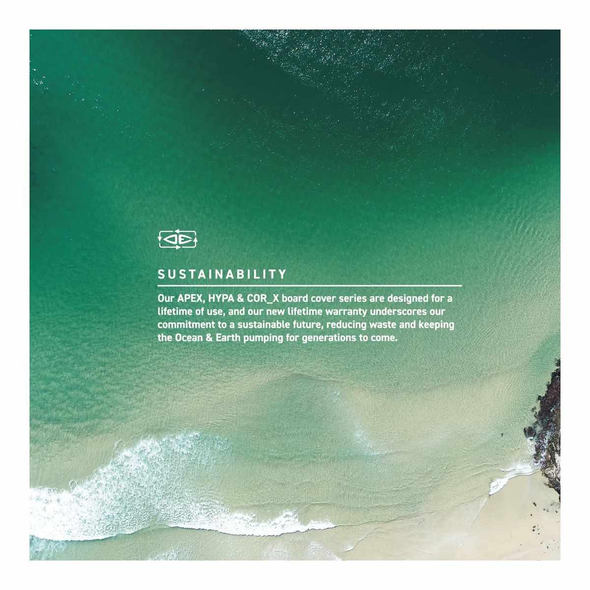 Cor_x Shortboard 6.4 Ocean Earth