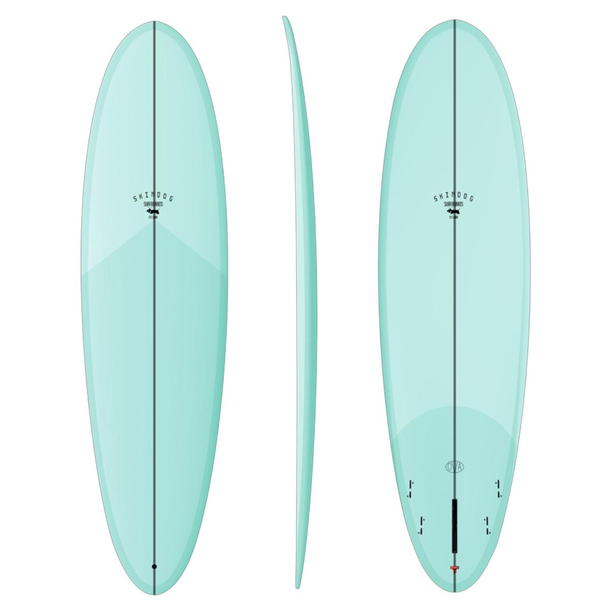 Ova Thunderbolt Surf Red 7.0 Skindog Surfboards