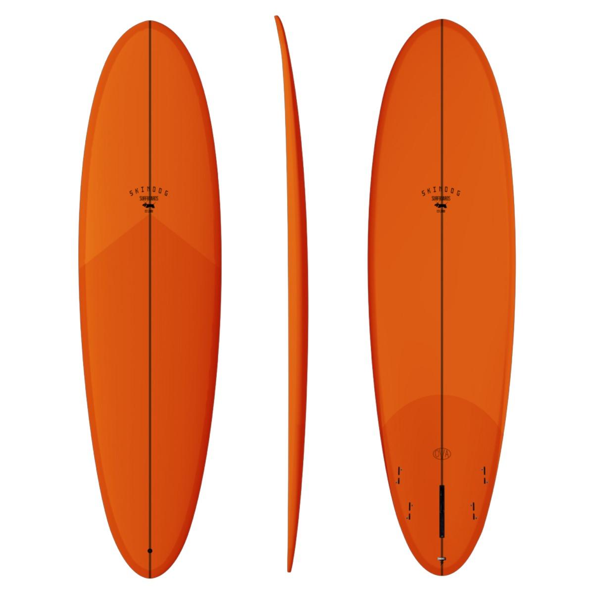 Ova 8.0 Thunderbolt Surf Red Skindog