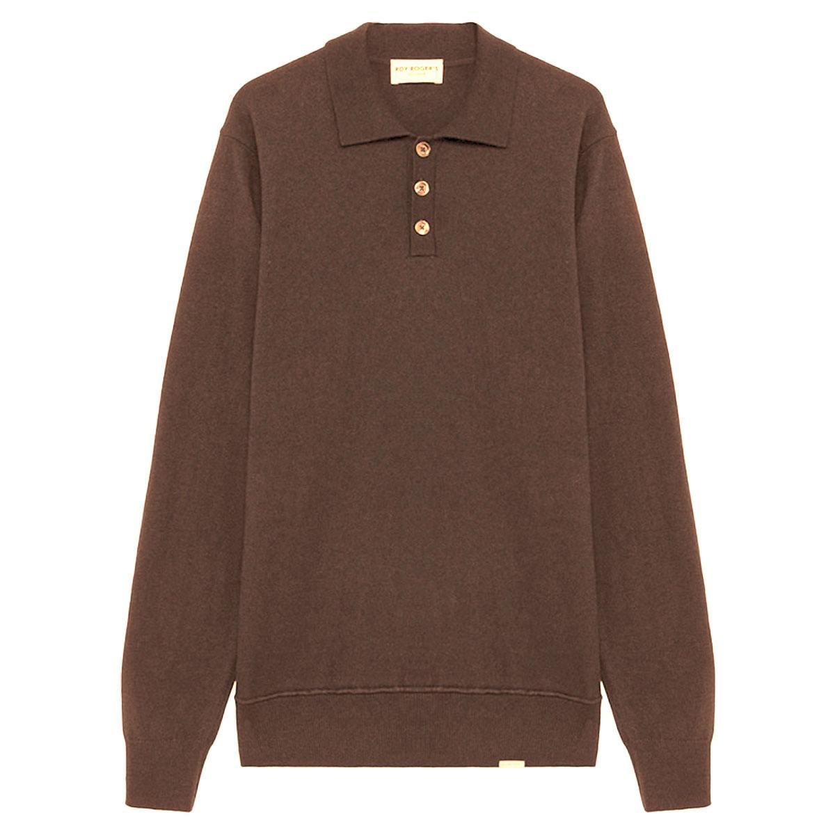 Bold Plain Wool Polo Roy Roger's