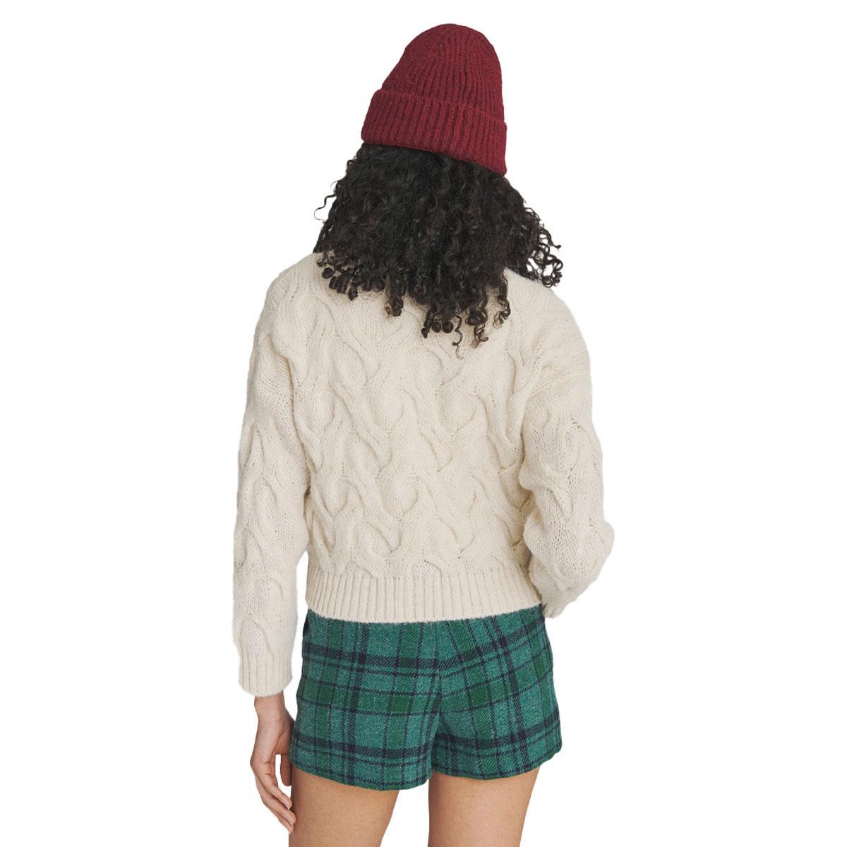 MULTI-CABLE PULLOVER IN ALPACA Roy Roger's