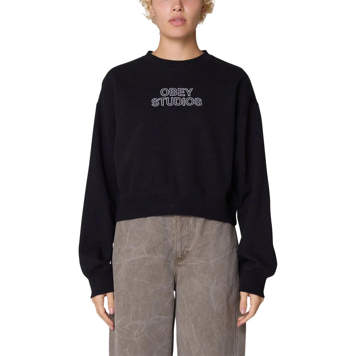 Studio Cropped Crewneck Obey
