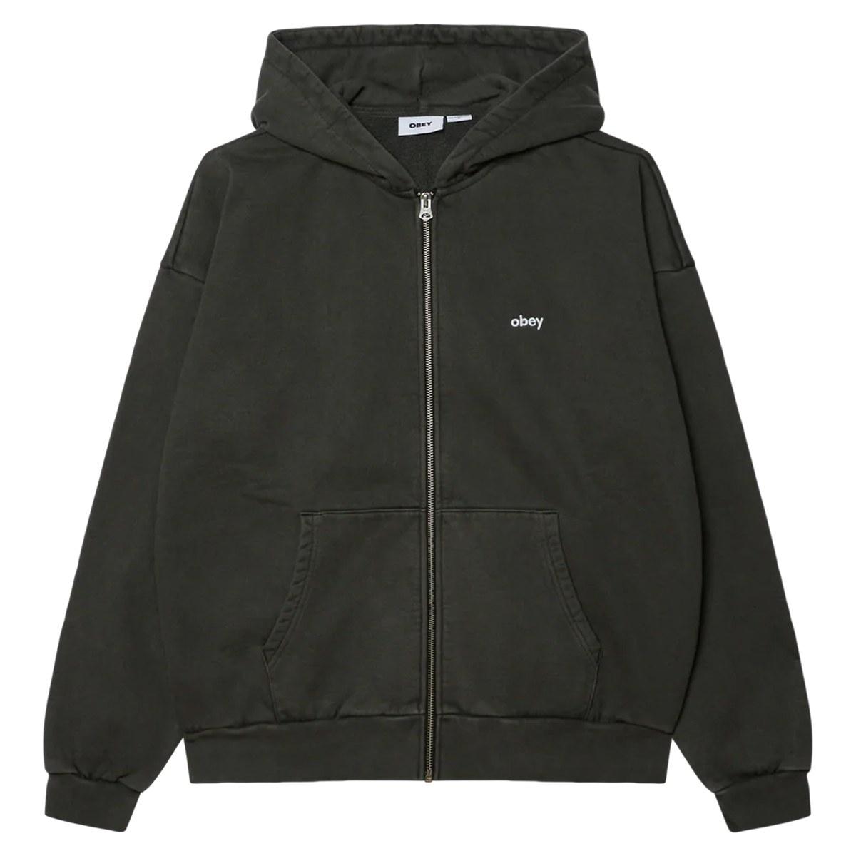 Lowercase Pigment Zip Hood Obey