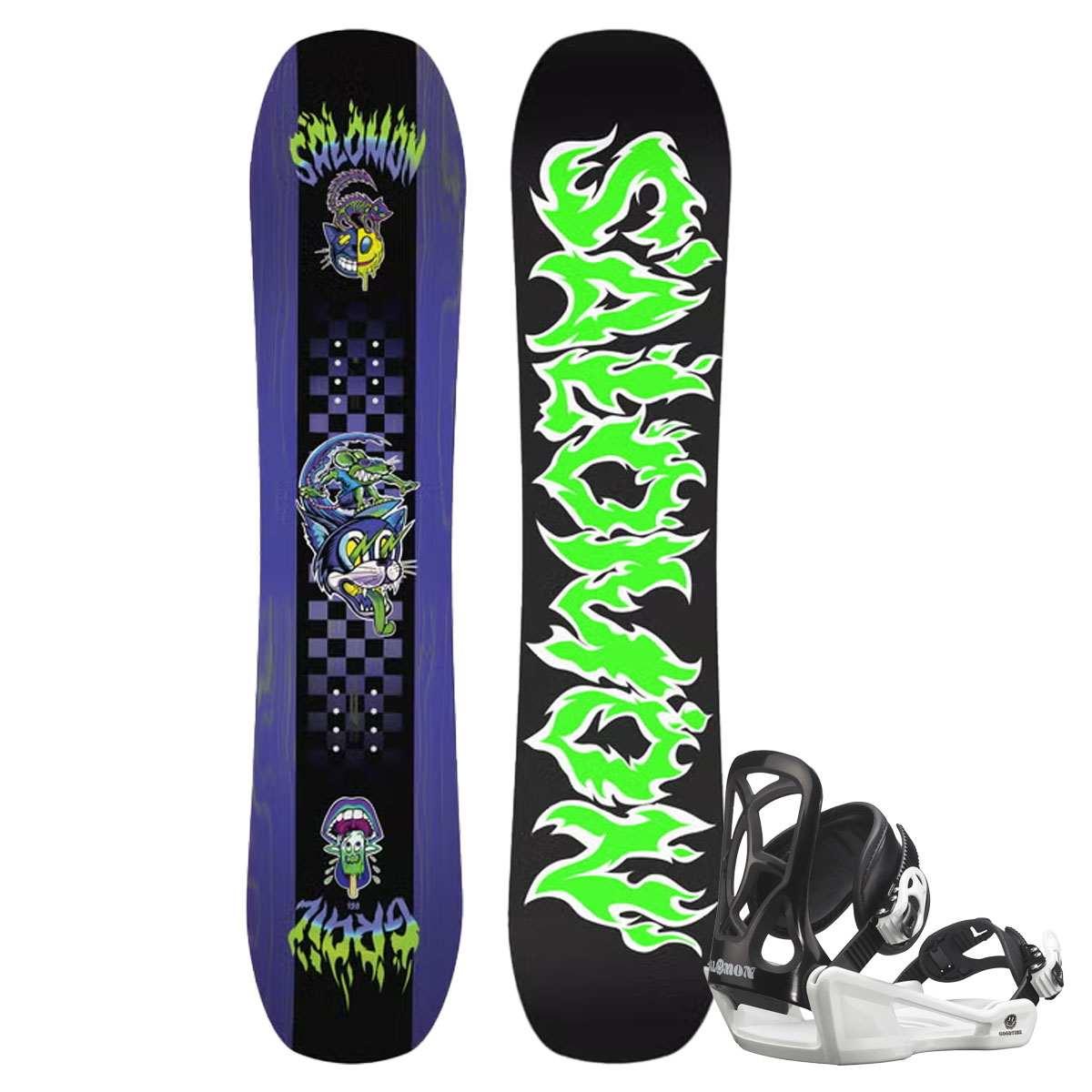 Snowboard Pack Grail 120 + GoodTime XS Salomon