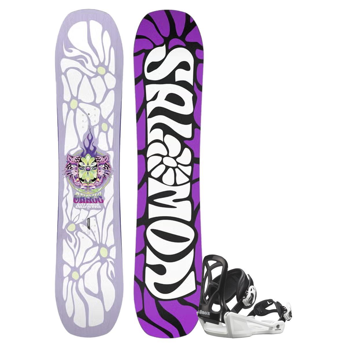Snowboard Pack Grace 120 + GoodTime XS Salomon