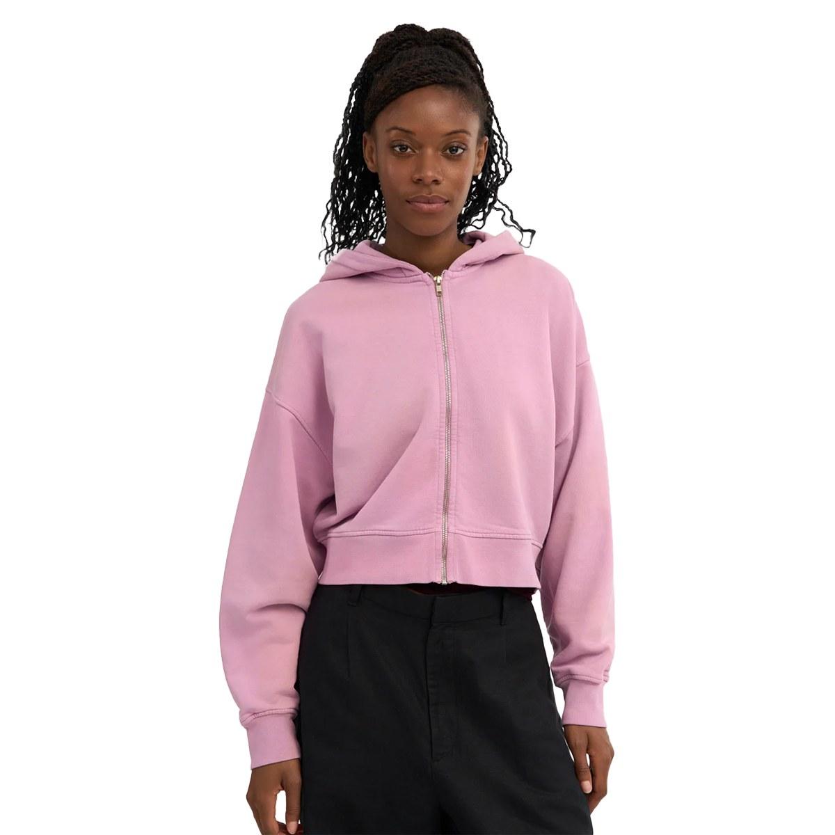 Organic Crop Zip Hood Colorful Standard