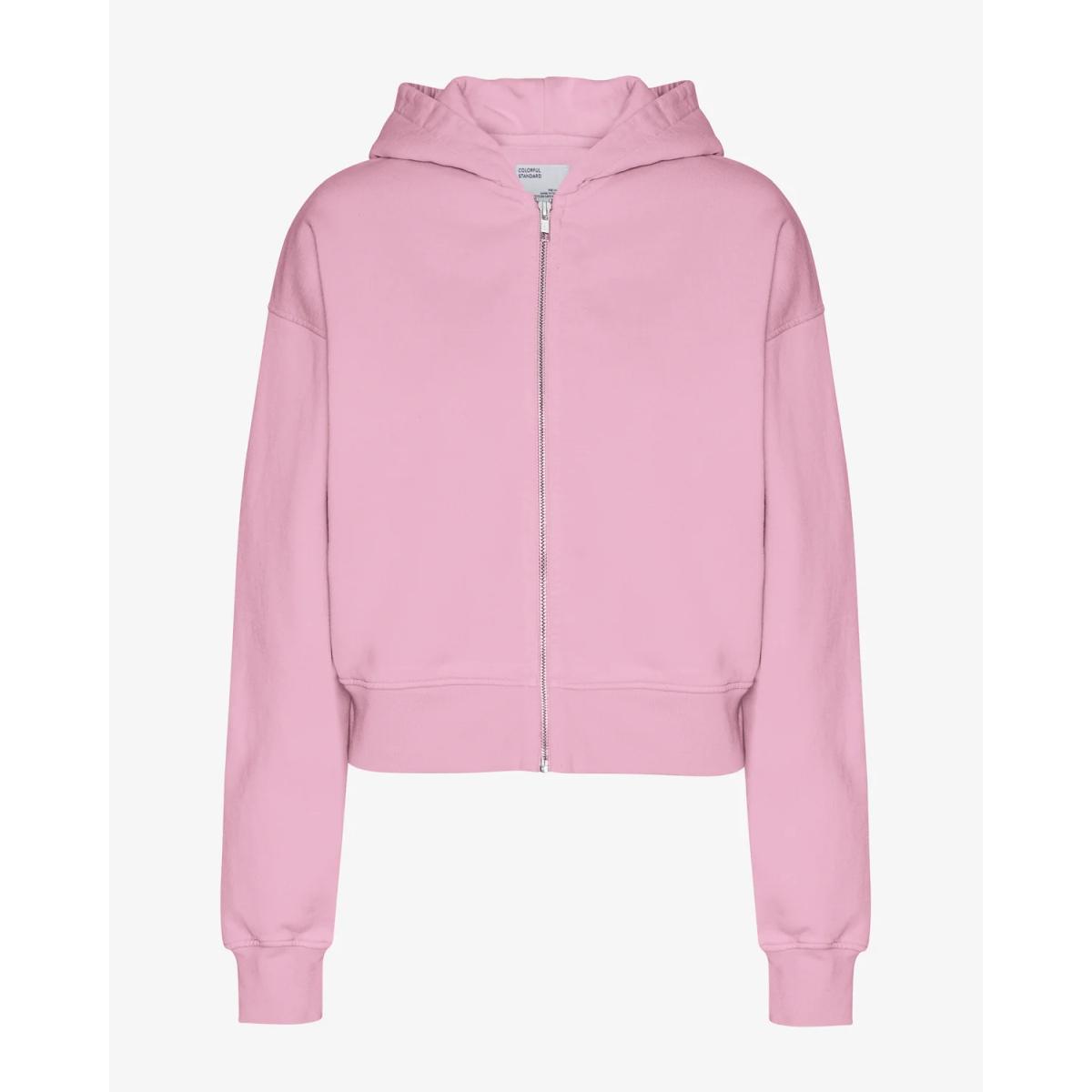 Organic Crop Zip Hood Colorful Standard