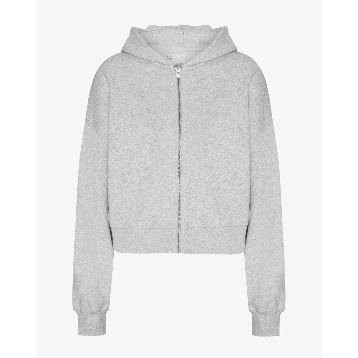 Organic Crop Zip Hood Colorful Standard