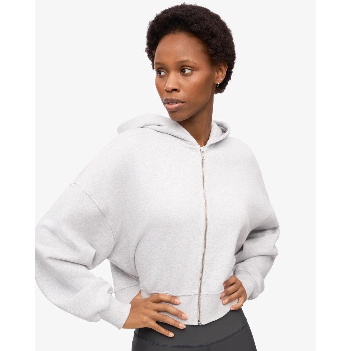 Organic Crop Zip Hood Colorful Standard