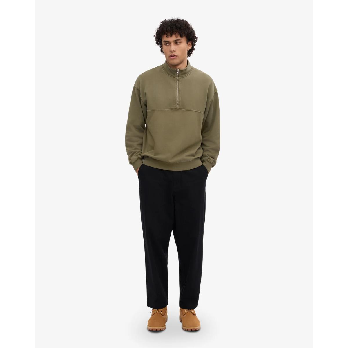 Organic Quarter Zip Colorful Standard