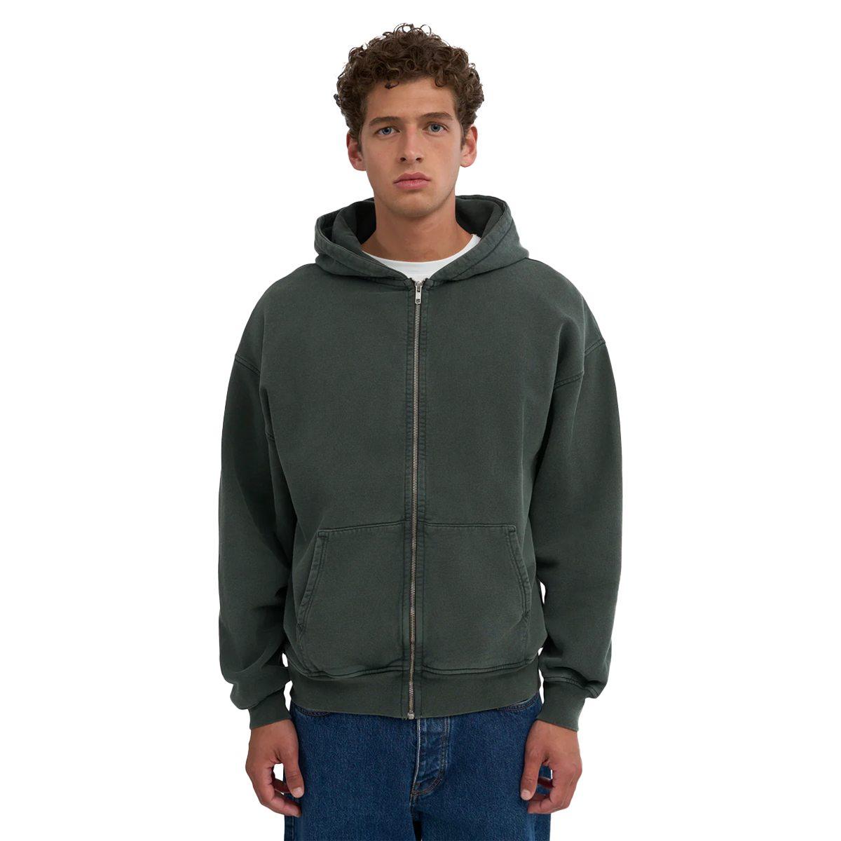 Organic Oversized Zip Colorful Standard