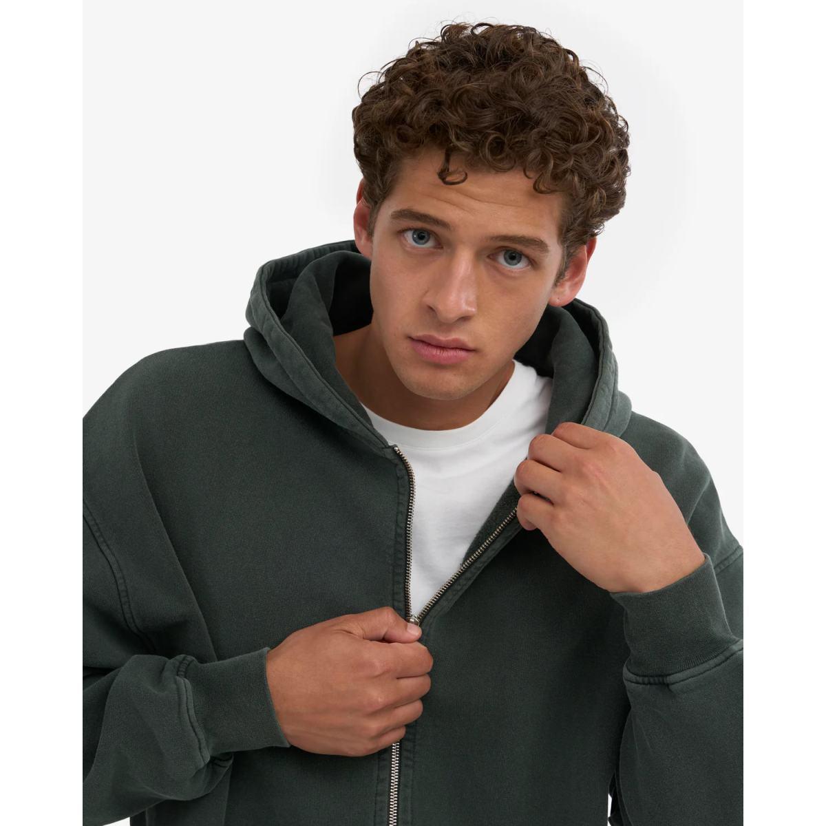 Organic Oversized Zip Colorful Standard