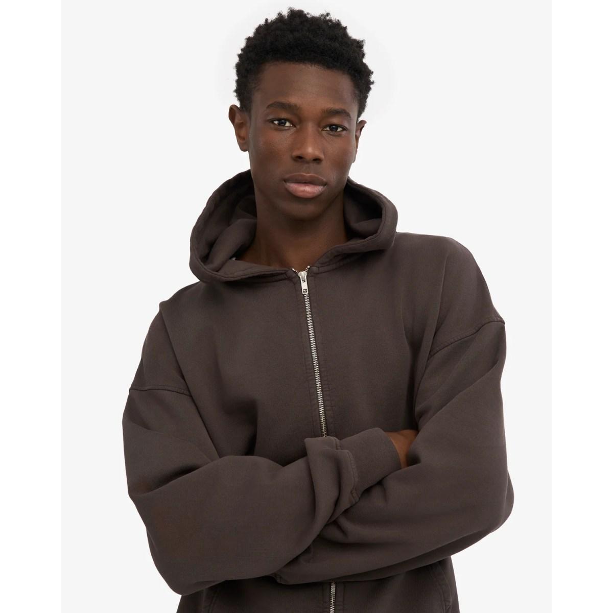 Organic Oversized Zip Colorful Standard