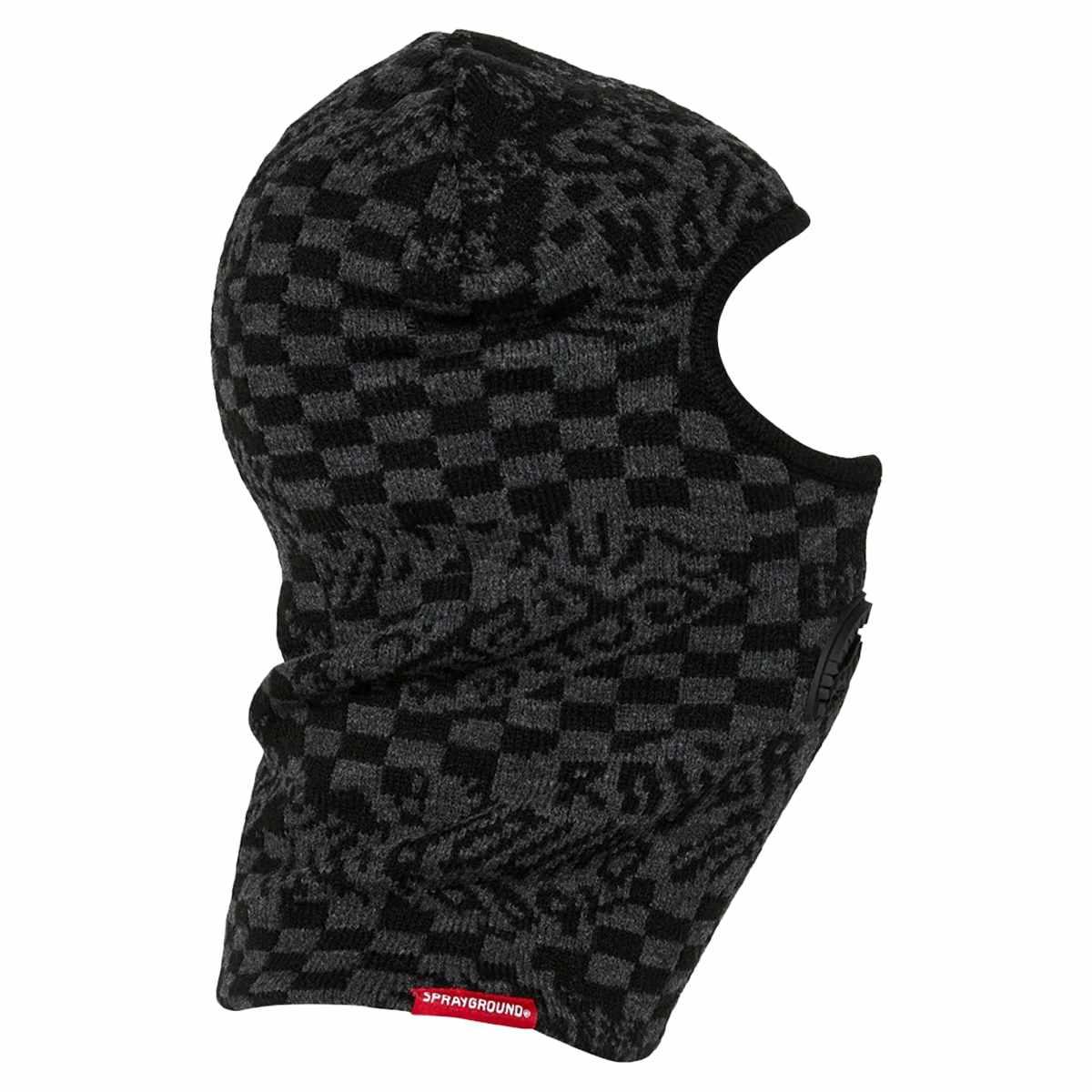 Knit Black Warp Check Sprayground
