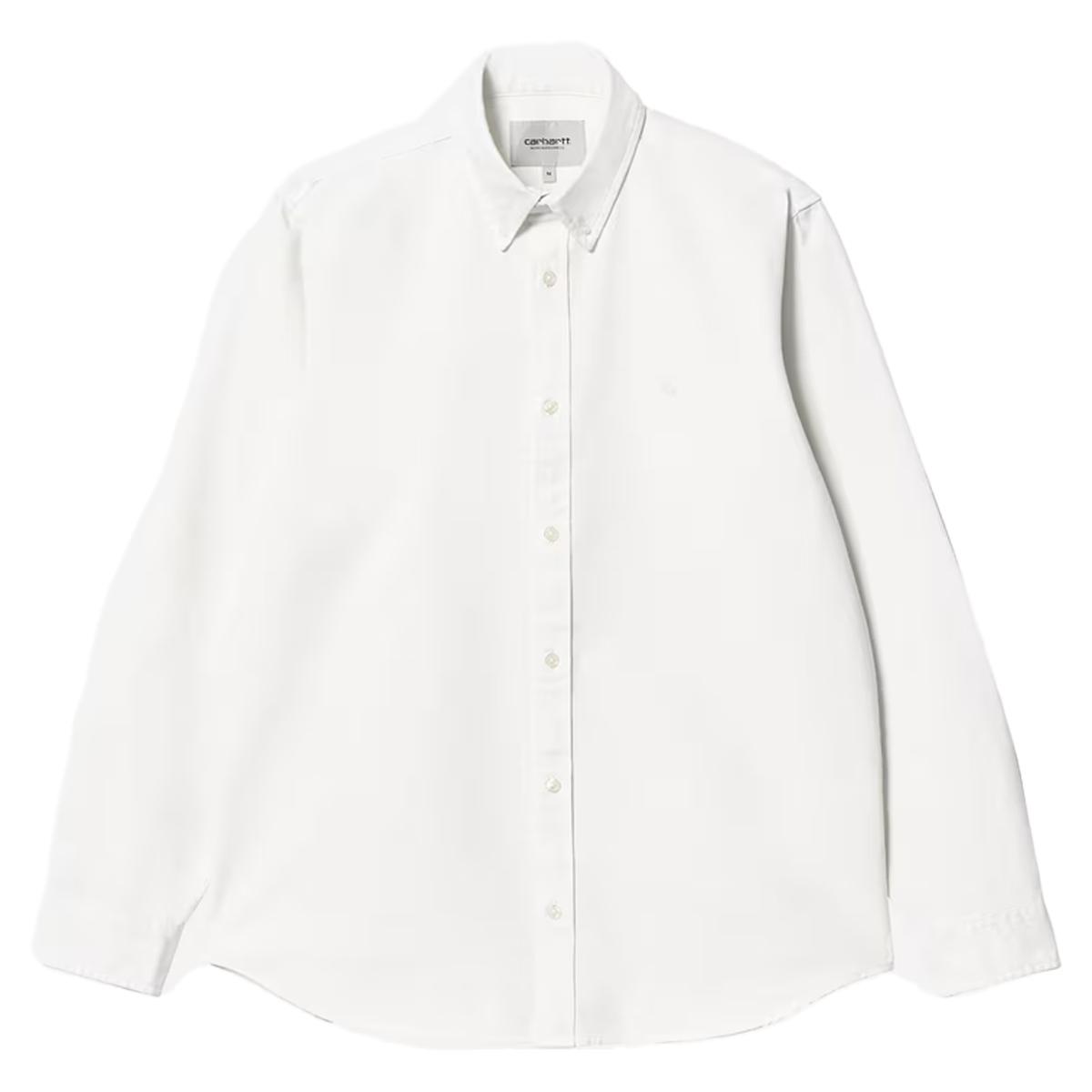 Ls bolton shirt cotton oxford white
