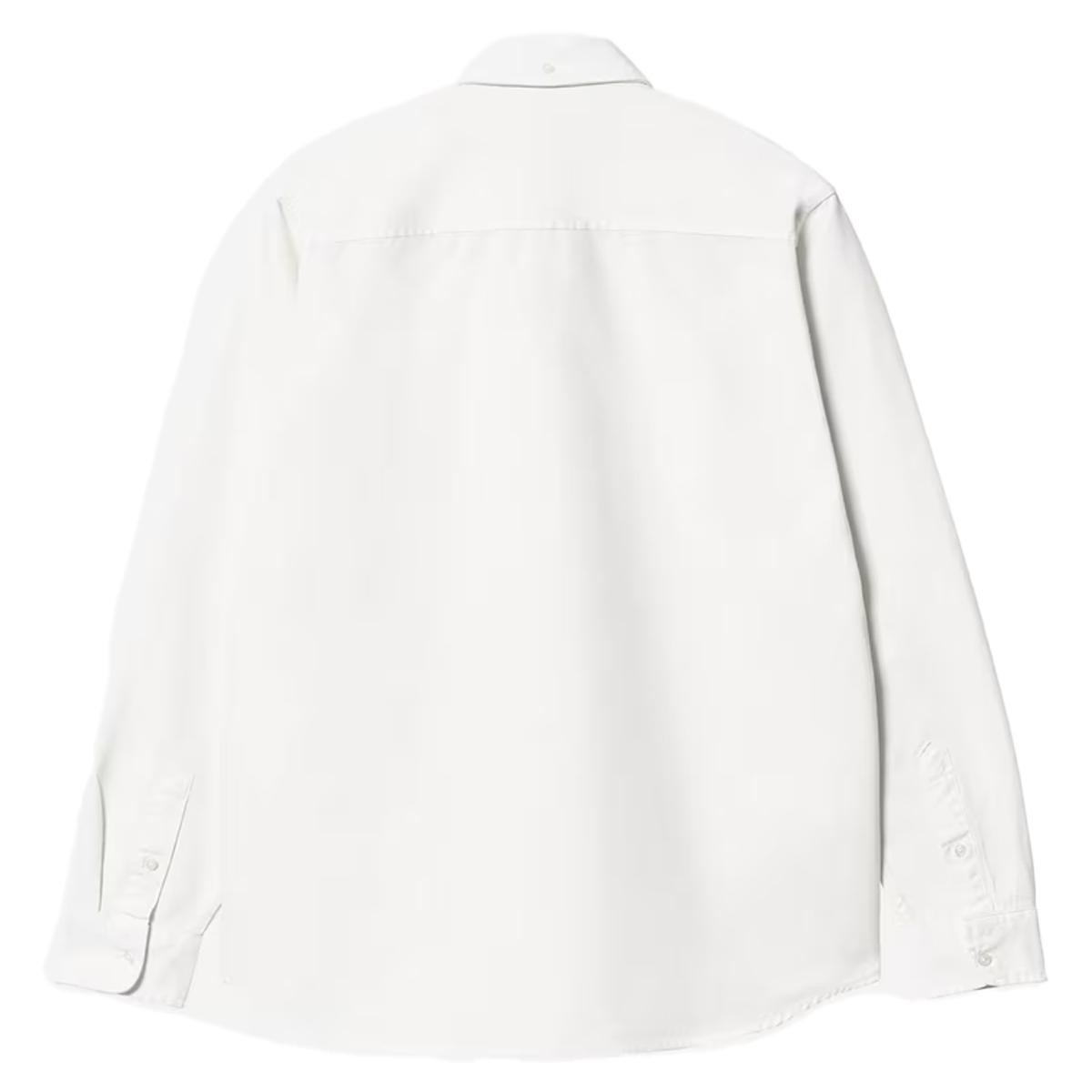 Ls bolton shirt cotton oxford white