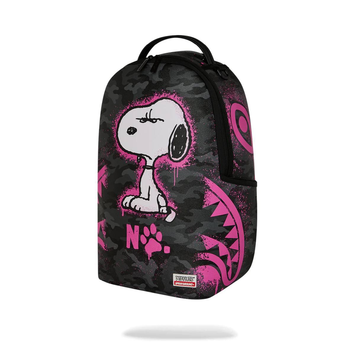Peanuts Snoopy Pink Stencil DLXSV Sprayground