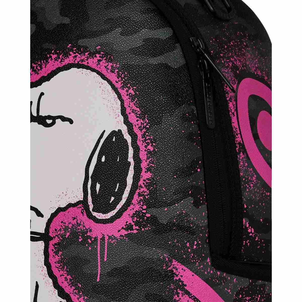 Peanuts Snoopy Pink Stencil DLXSV Sprayground