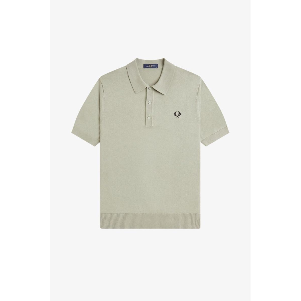 Polo in Maglia di Cotone Fred Perry