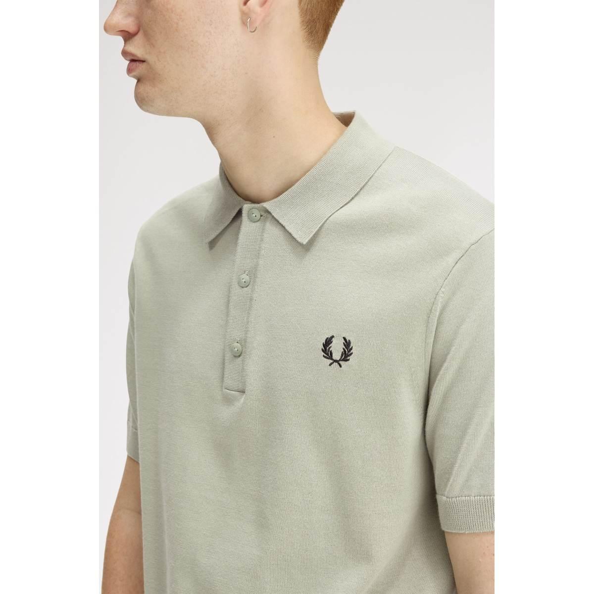 Polo in Maglia di Cotone Fred Perry