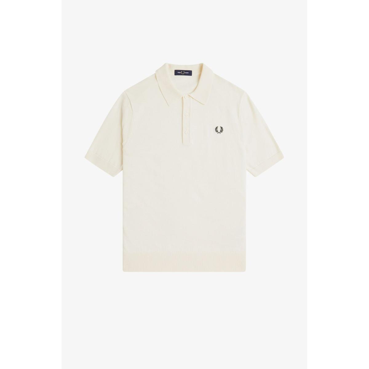 Polo in Maglia di Cotone Fred Perry