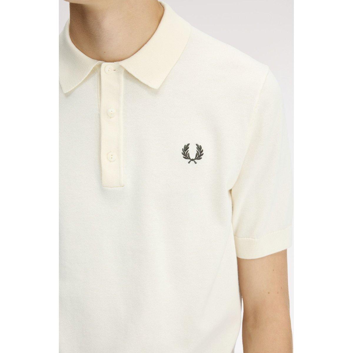 Polo in Maglia di Cotone Fred Perry