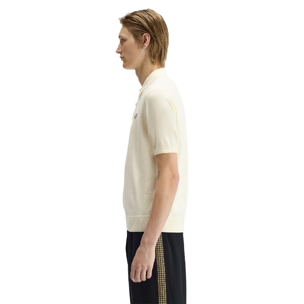 Polo in Maglia di Cotone Fred Perry