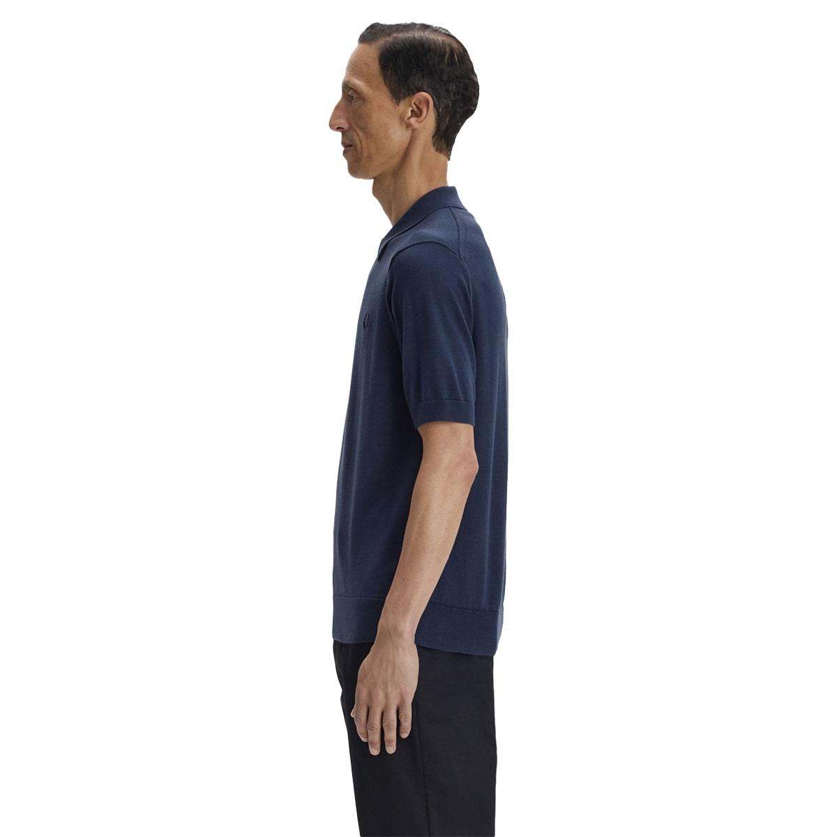 Polo in Maglia di Cotone Fred Perry
