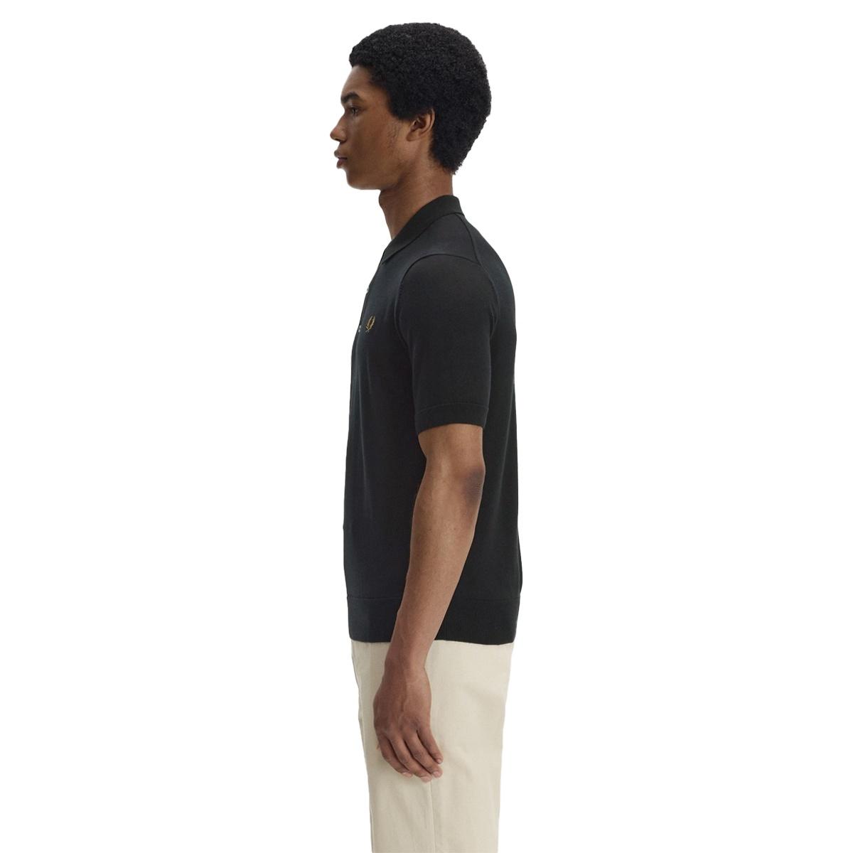 Polo in Maglia di Cotone Fred Perry