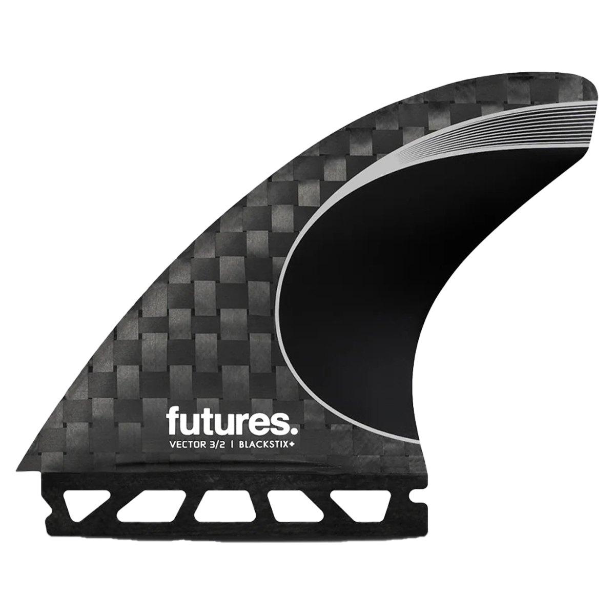 Vector 3/2 Blackstix+ Thruster L Futures Fins