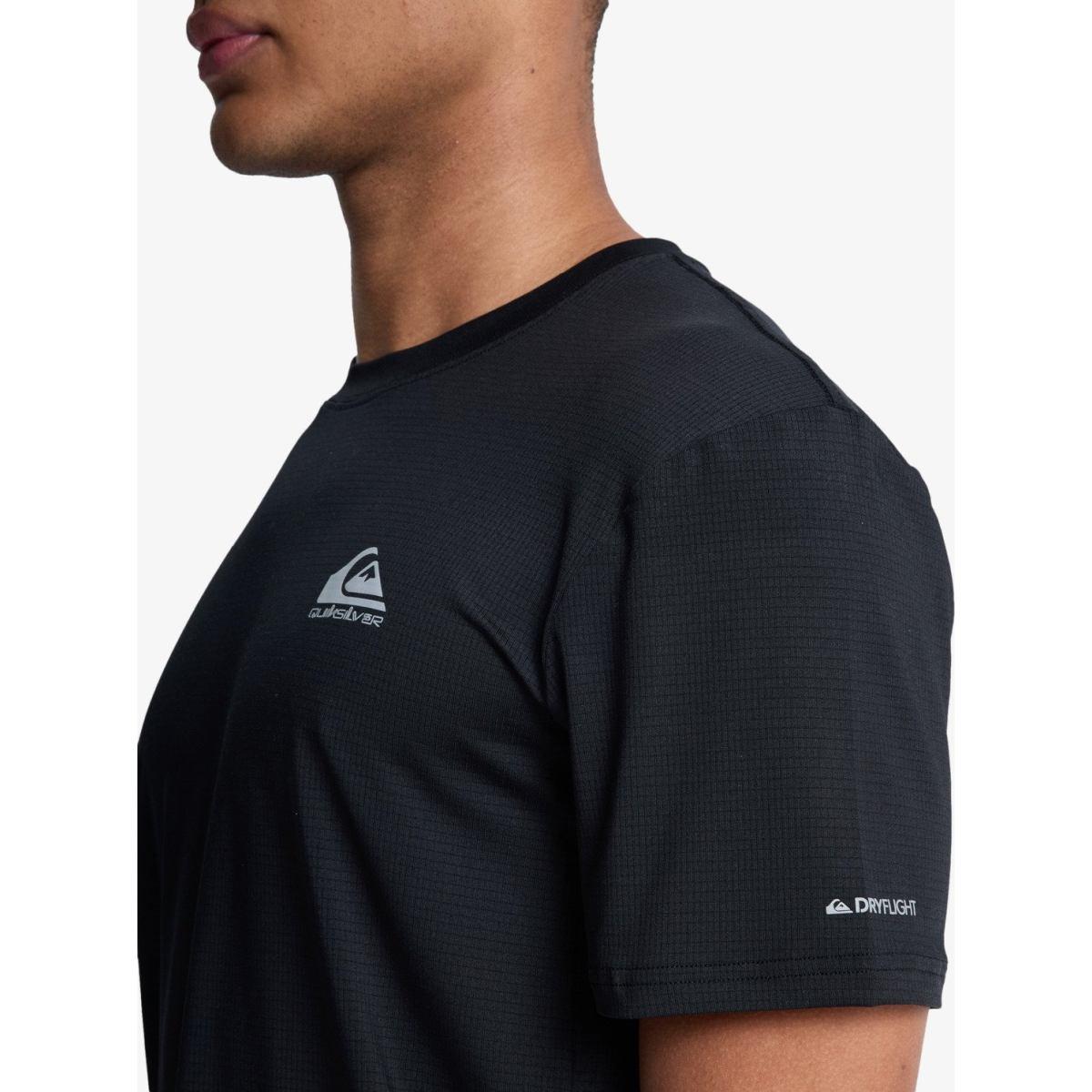 Caecilian upf 50 ss surf tee black
