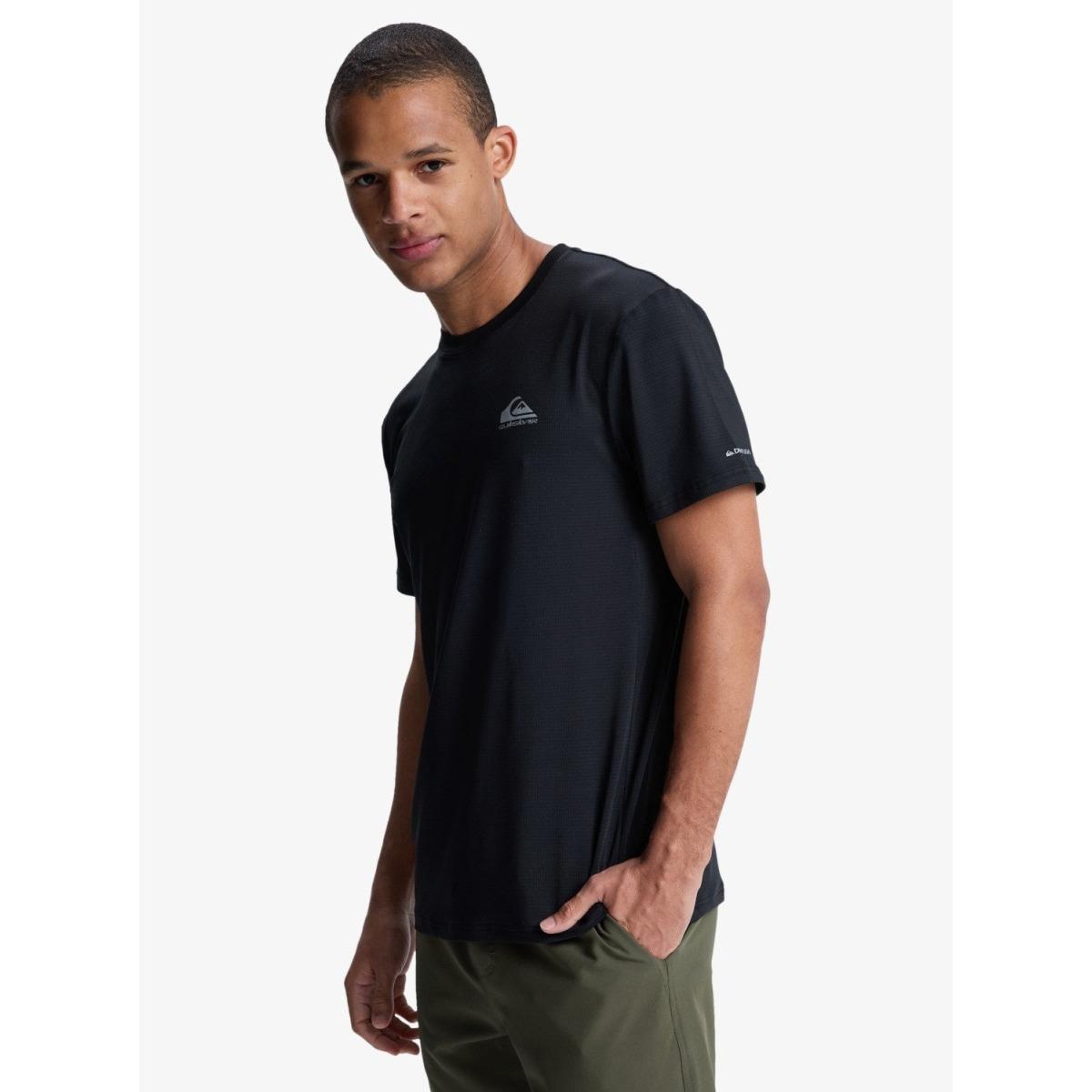 Caecilian upf 50 ss surf tee black