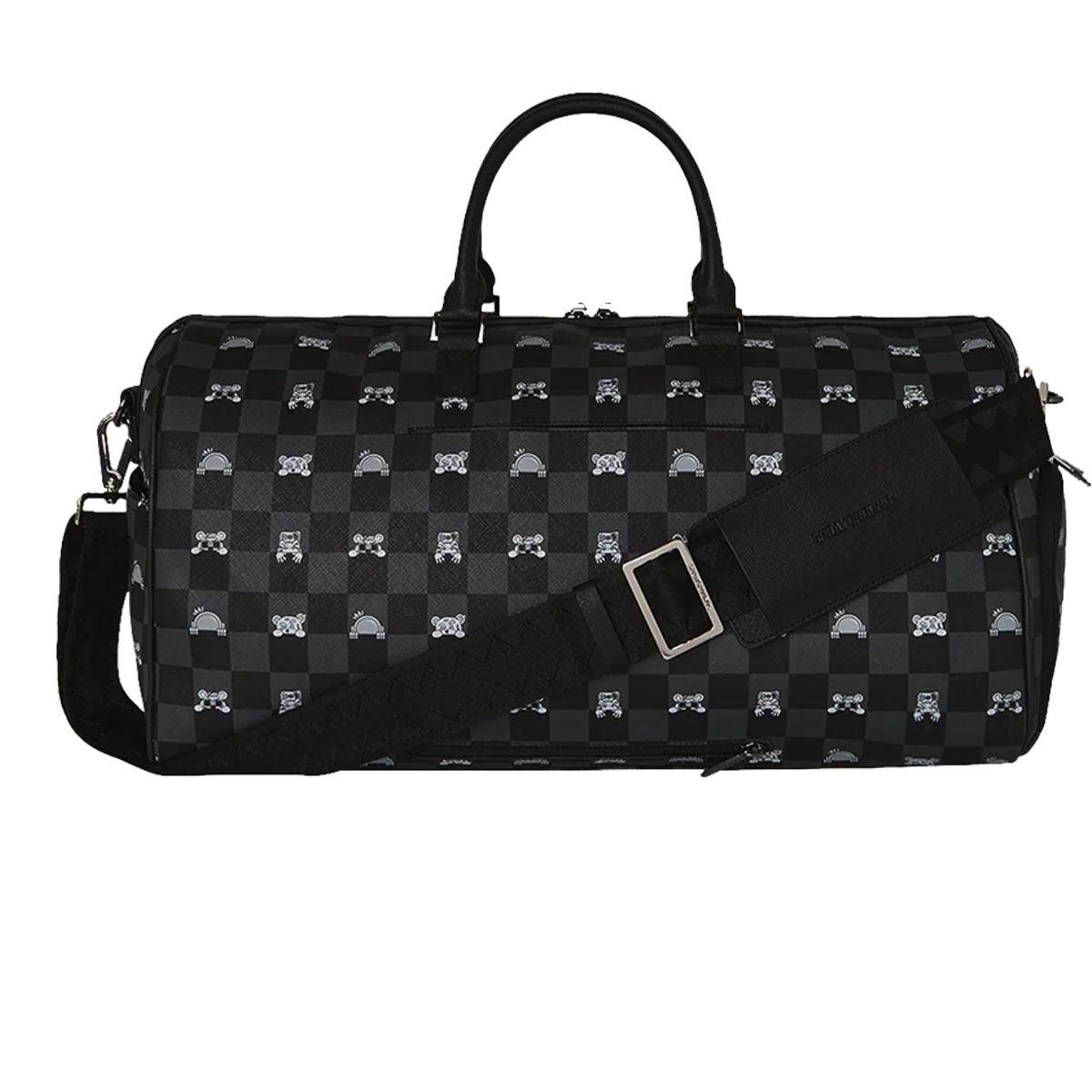 Gray Peeking Character Check Sprayground