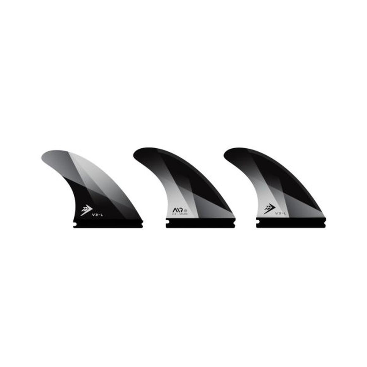 Velox 3 fin set 1tab large black