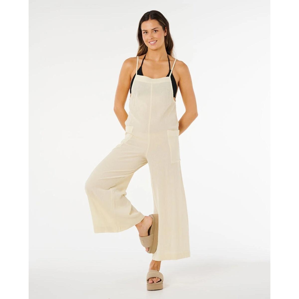 Classic surf jumpsuit natural