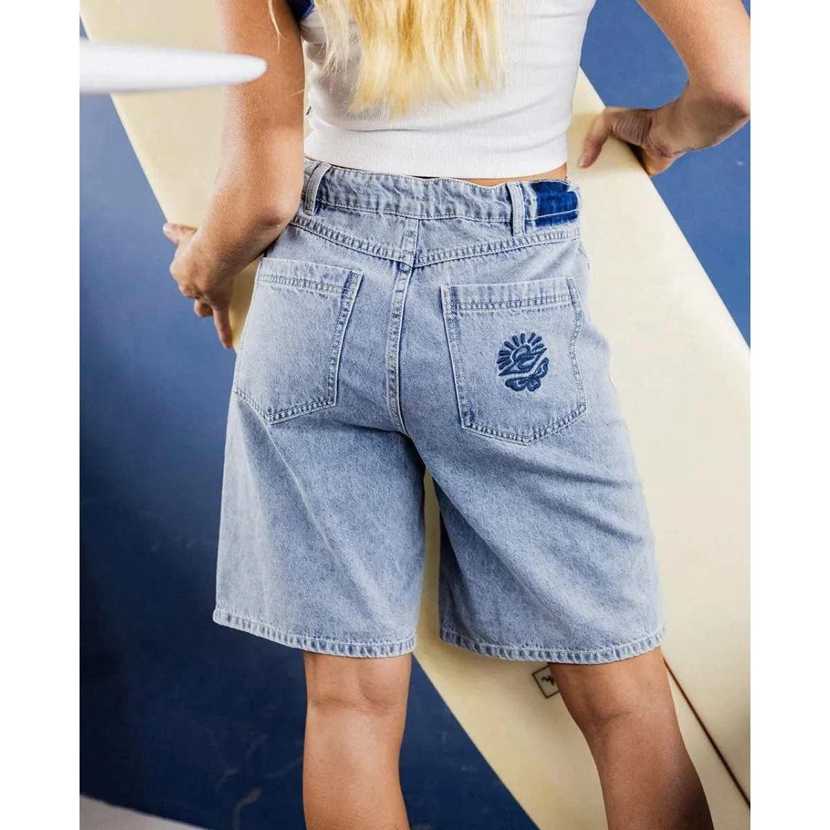 Aggie Relaxed Denim Rip Curl