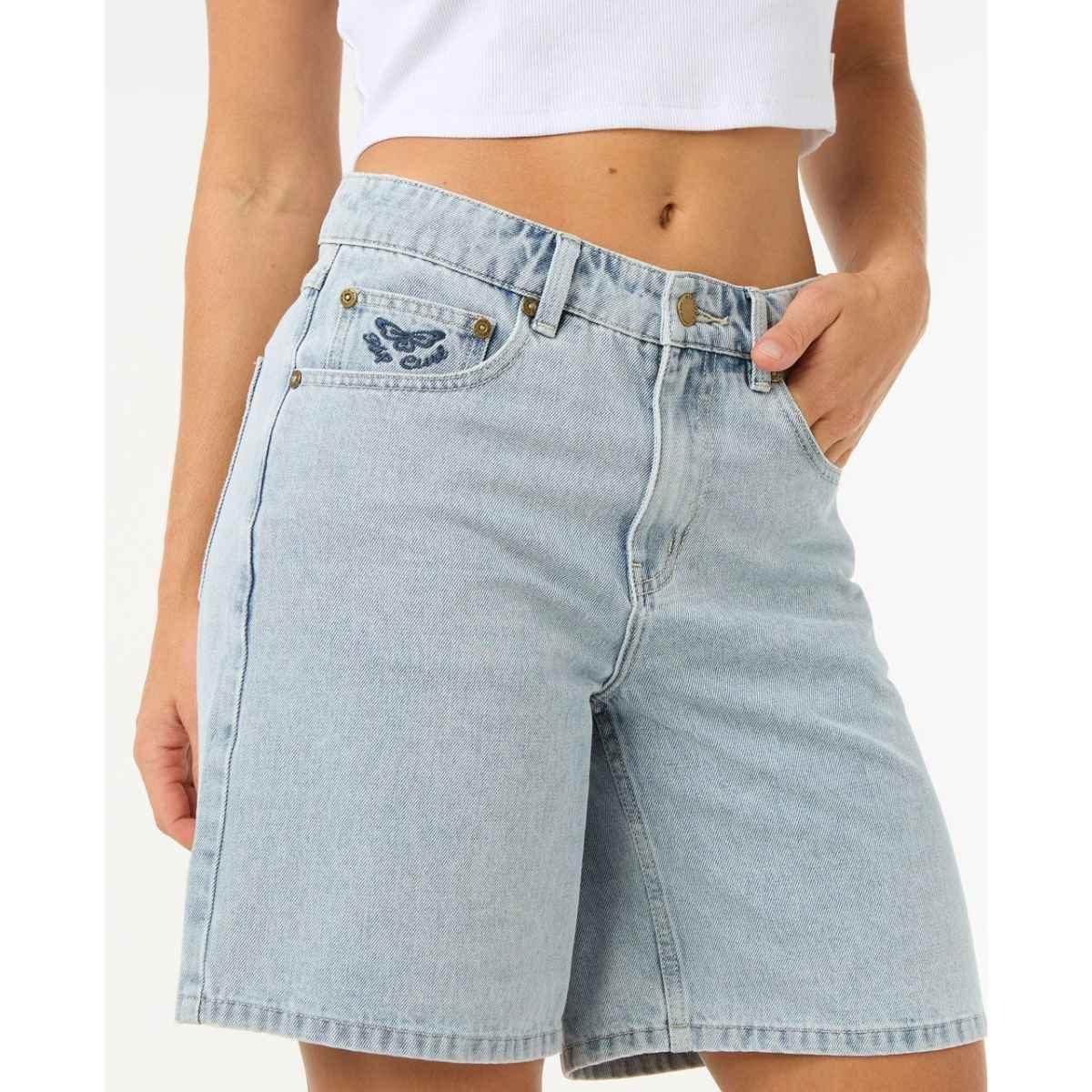 Aggie Relaxed Denim Rip Curl