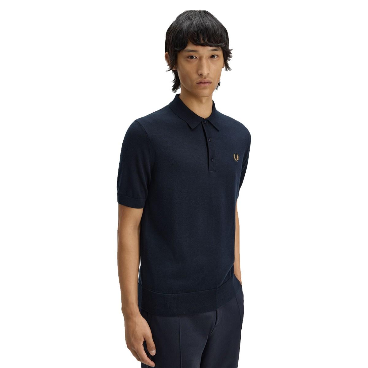 Long Staple Cotton Knitted Fred Perry