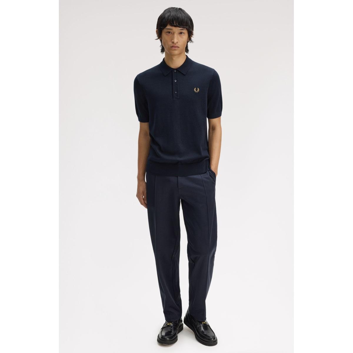 Long Staple Cotton Knitted Fred Perry