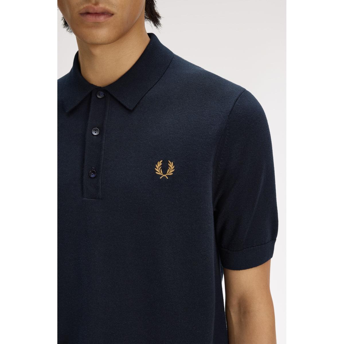 Long Staple Cotton Knitted Fred Perry